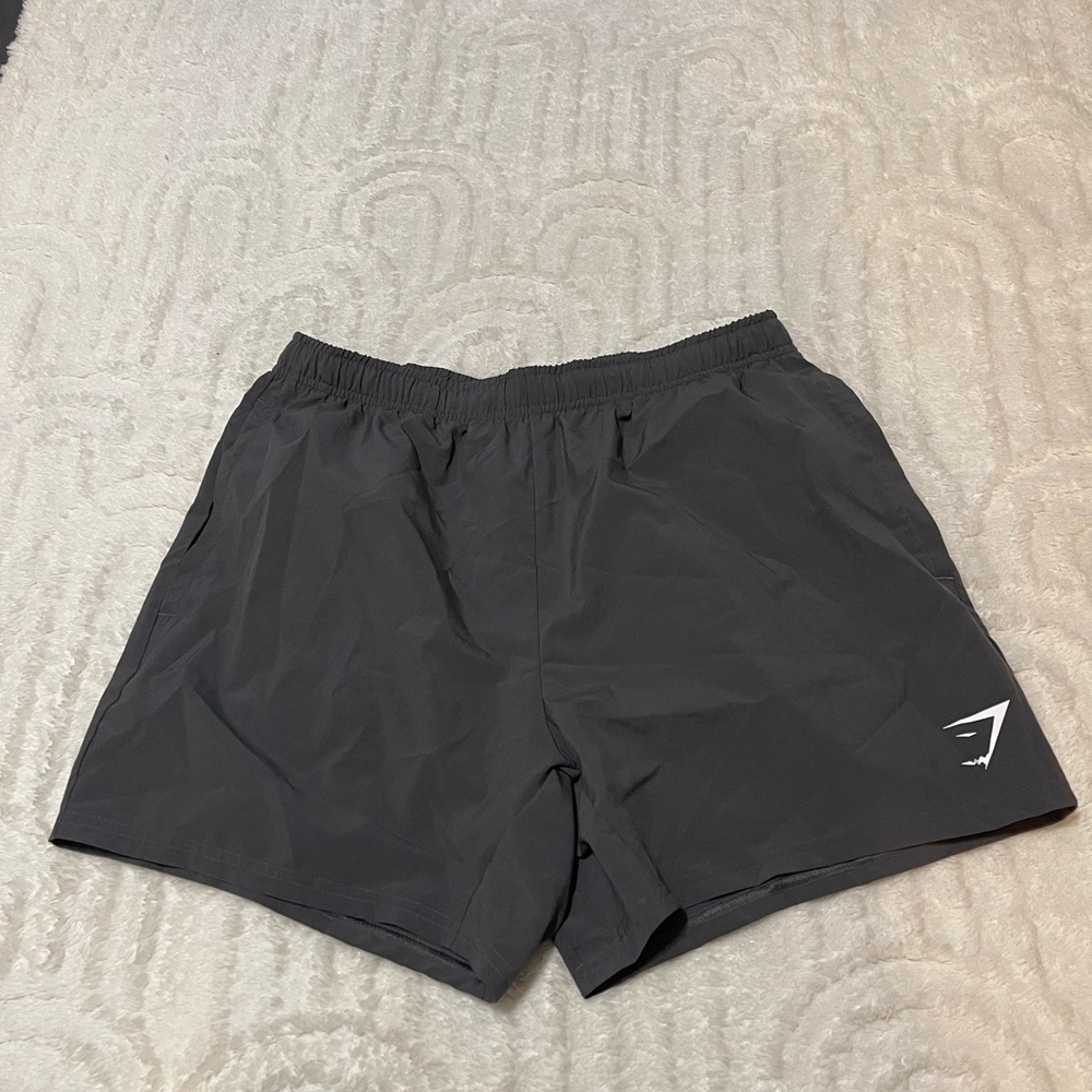 Gymshark Men's Gray Woven Pocket Gym Shorts